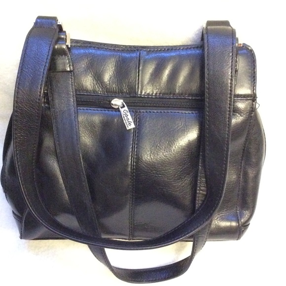 Vintage 70’s Opale Italian Design leather bag - Picture 2 of 9